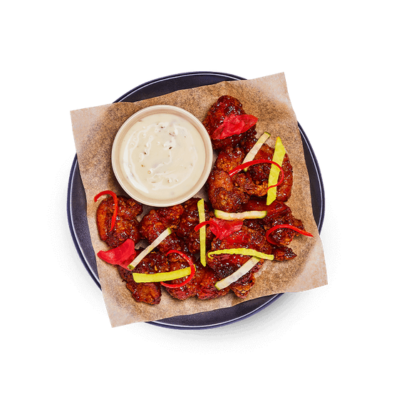 firecracker hot honey fried chicken