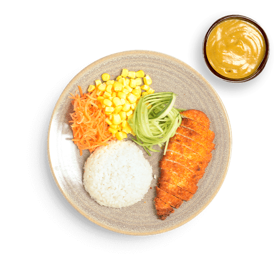 mini chicken katsu