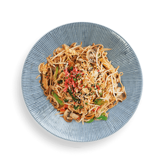 yasai yaki soba | mushroom