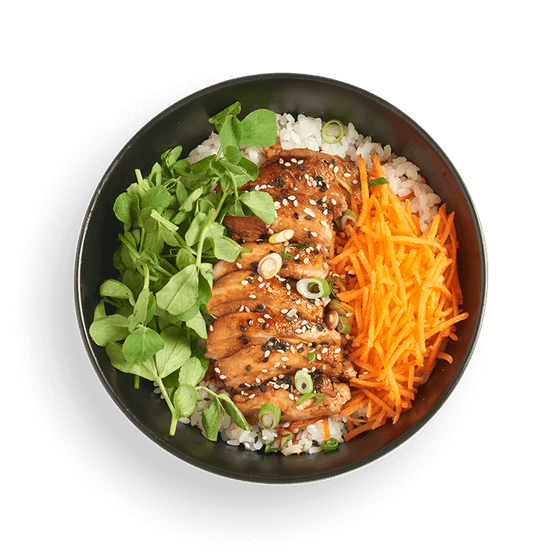 chicken teriyaki donburi
